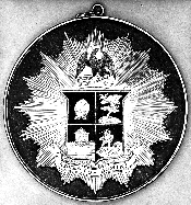 Drawing of 'eagle' medallion