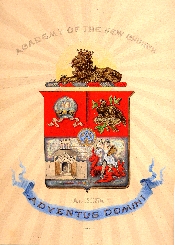 Watercolor of Academy Seal